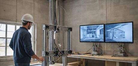 Como funciona a impressão 3D de casas com concreto reforçado