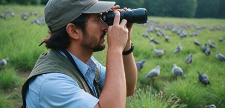 Como mapear territórios de aves para estudo de campo
