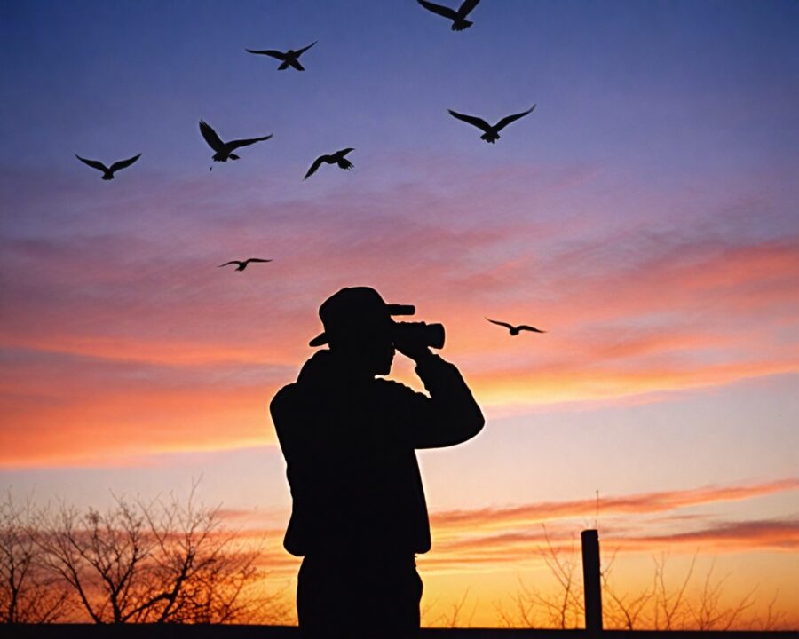 Como observar pássaros durante o pôr do sol: guia completo