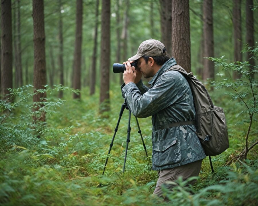 Melhores técnicas de camuflagem para birdwatchers iniciantes