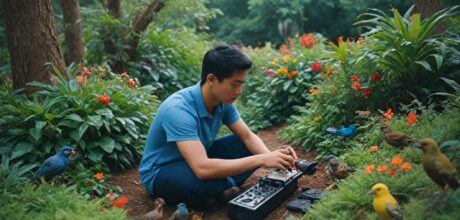 Como usar gravações de canto para atrair pássaros