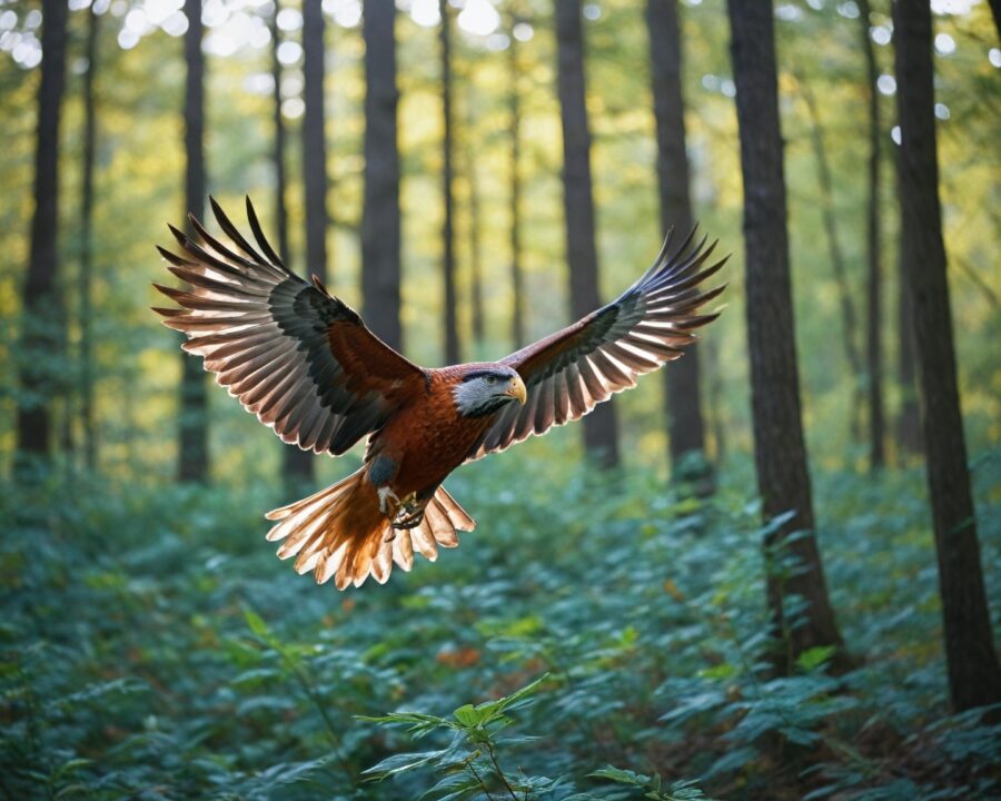 Como fazer registros fotográficos de aves em movimento