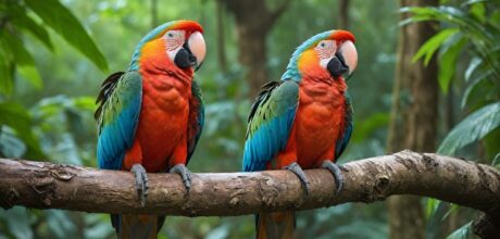 Principais espécies de papagaios amazônicos e suas características