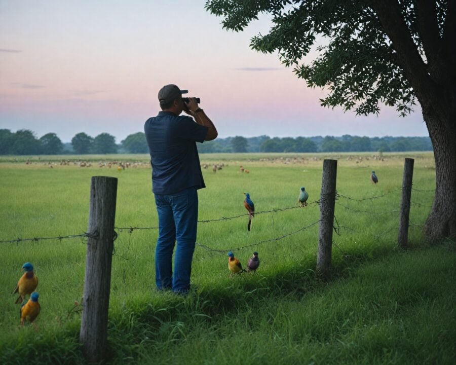 Aves que habitam campos abertos e pastagens: guia completo