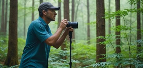Como escolher um monopé para fotografia de aves