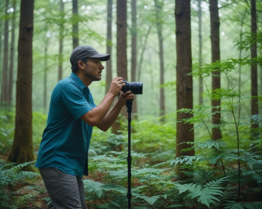 Como escolher um monopé para fotografia de aves