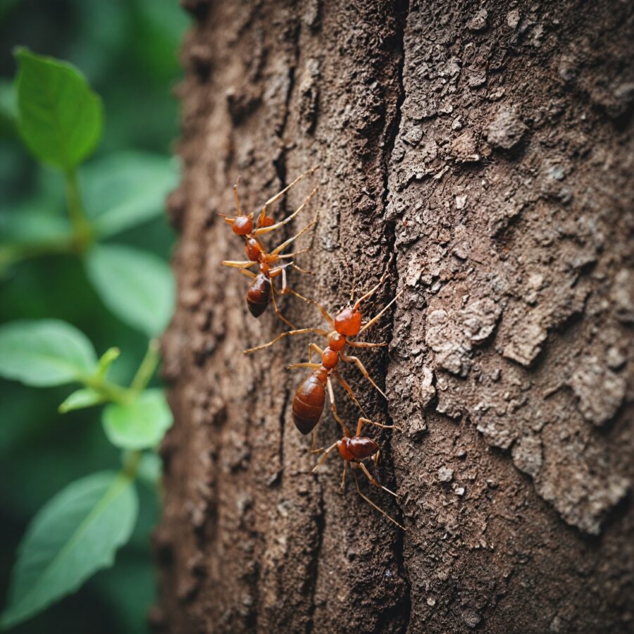 Como as Formigas Constroem Estruturas Impressionantes na Natureza