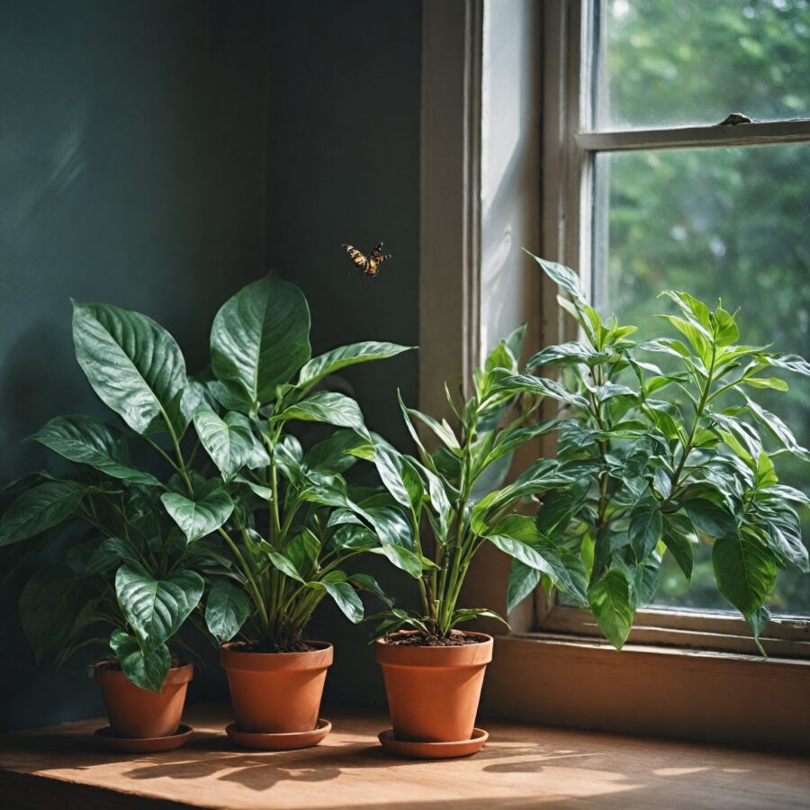 Como usar plantas hospedeiras para atrair espécies específicas de insetos e pássaros