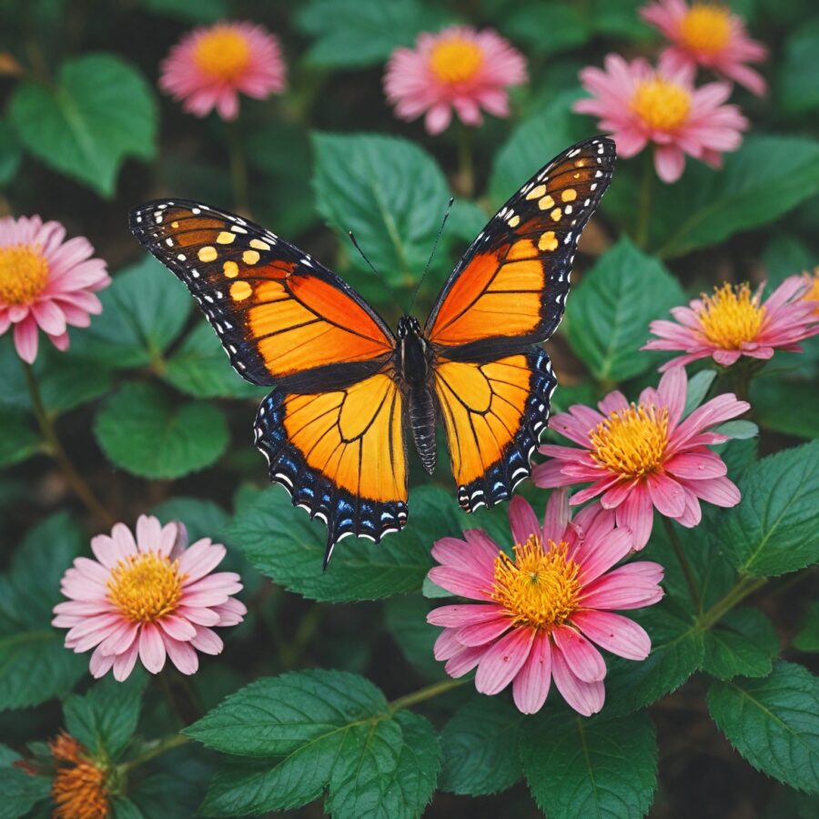 Como atrair borboletas para seu jardim com plantas específicas
