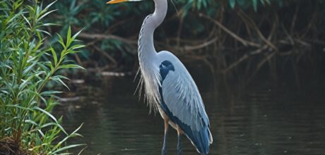 Garça: Majestade da Água e Elegante Caçadora – Um Olhar Profundo