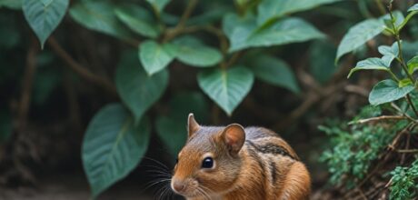 Como Pequenos Mamíferos Utilizam Técnicas de Sobrevivência no Seu Habitat Natural