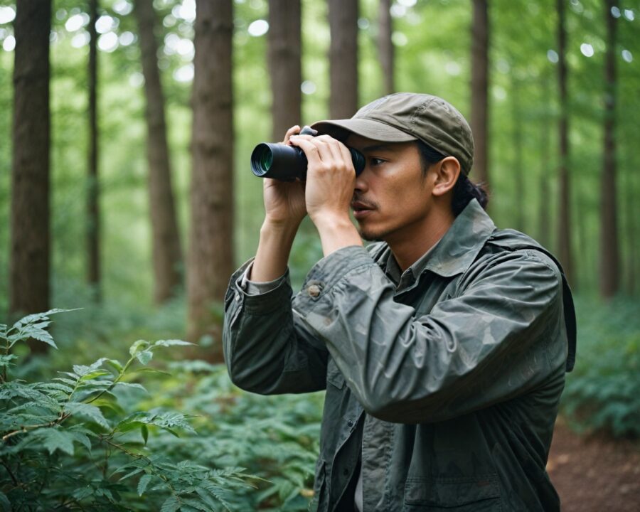 Como escolher roupas para observação discreta na natureza