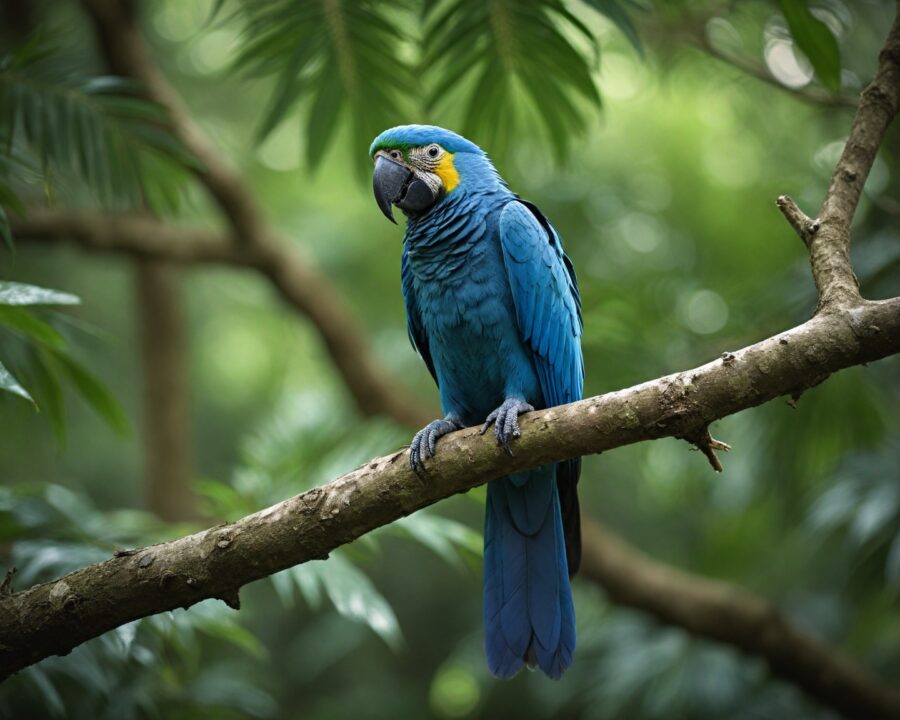 Arara-azul: curiosidades e conservação no Brasil