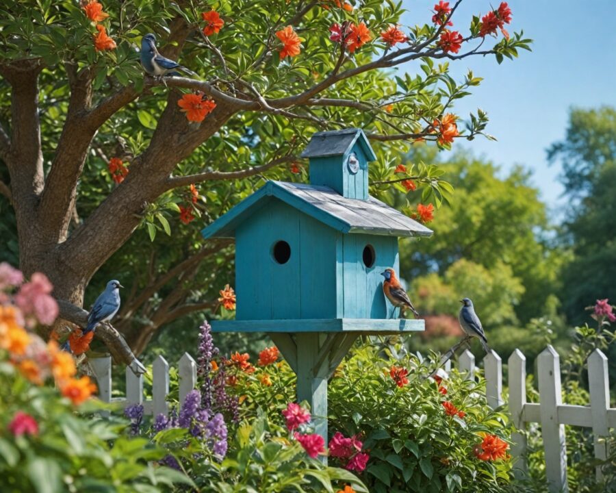Como atrair aves para o quintal de forma natural