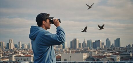 Como aproveitar a observação de aves em áreas urbanas