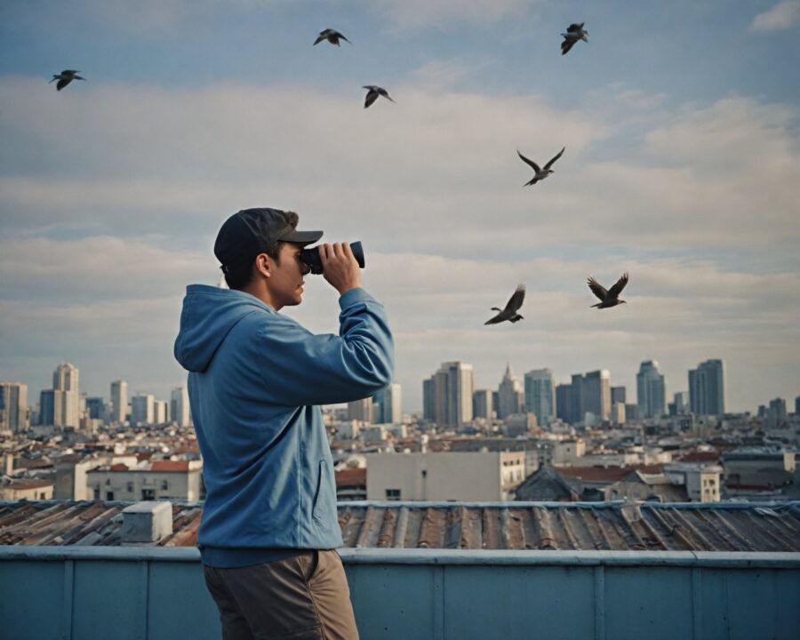 Como aproveitar a observação de aves em áreas urbanas