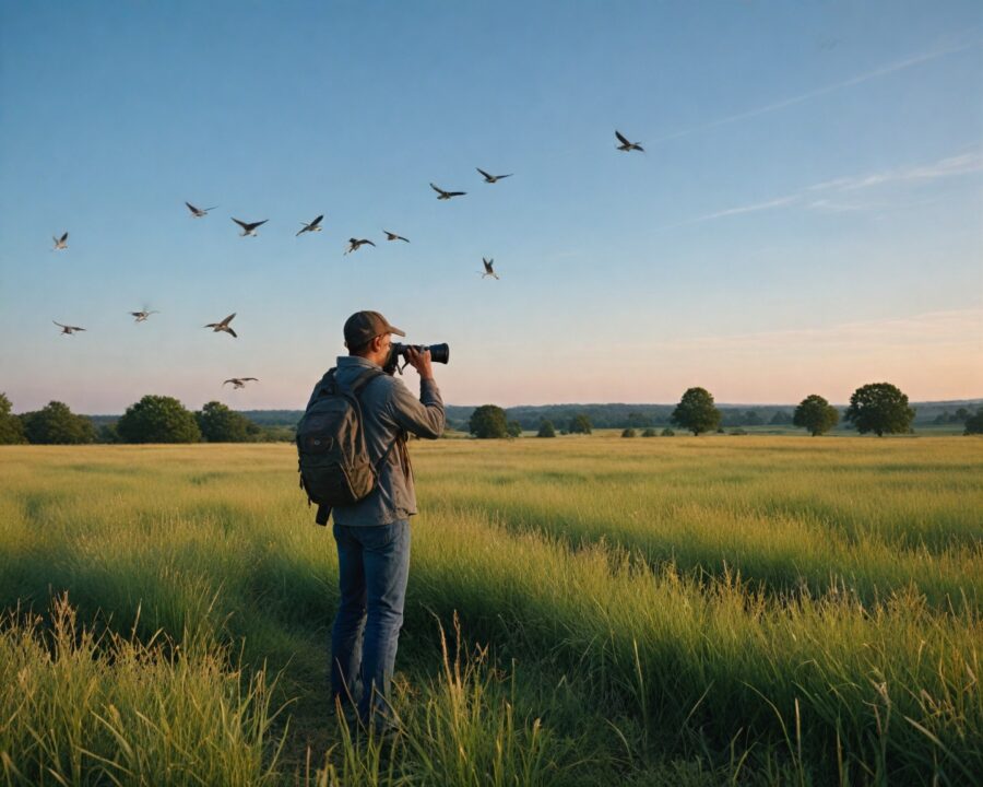 Como identificar aves em voo: guia para iniciantes