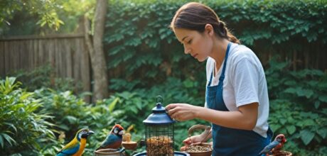 Como montar comedouros para atrair aves ao seu jardim