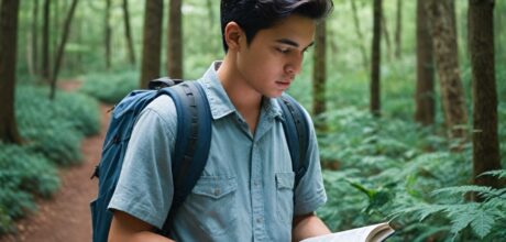 Como usar guias de campo para explorar a natureza