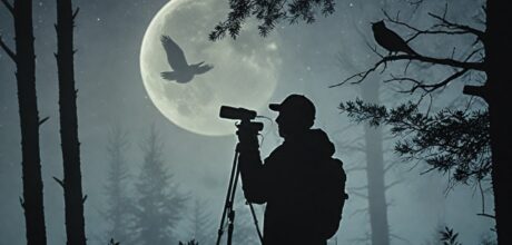 Técnicas para observar aves noturnas com sucesso