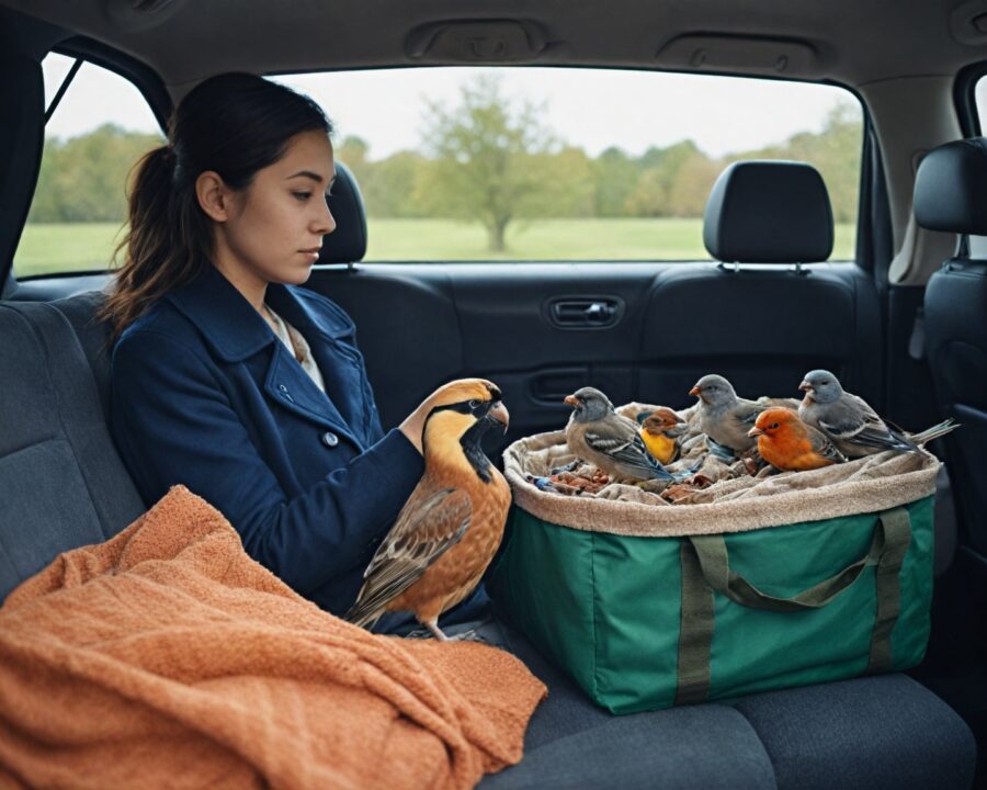 Como transportar aves com segurança: guia completo