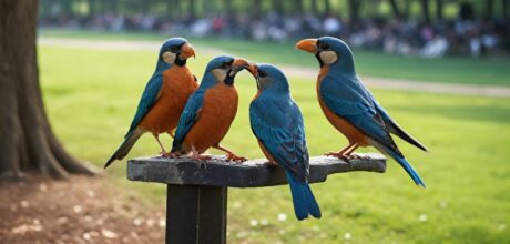 Como o comportamento de aves urbanas impacta o ecossistema