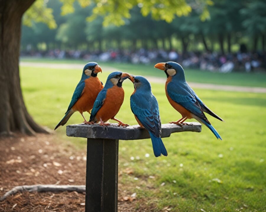 Como o comportamento de aves urbanas impacta o ecossistema