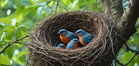 Como aves constroem ninhos: curiosidades e técnicas