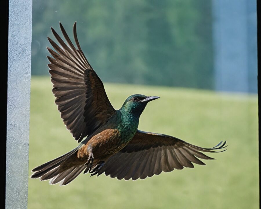 Por que aves atacam janelas e como evitar acidentes