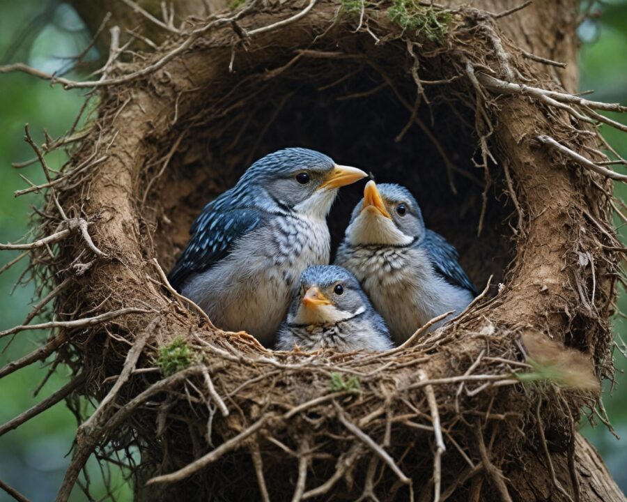 Como aves cuidam dos filhotes: estratégias e curiosidades