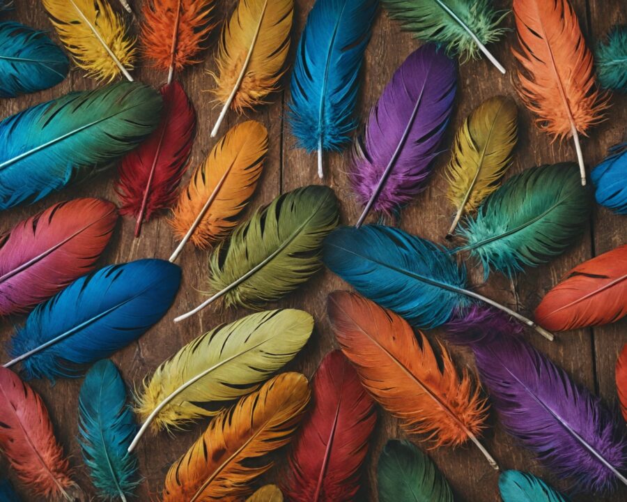 A importância das penas na natureza e na cultura