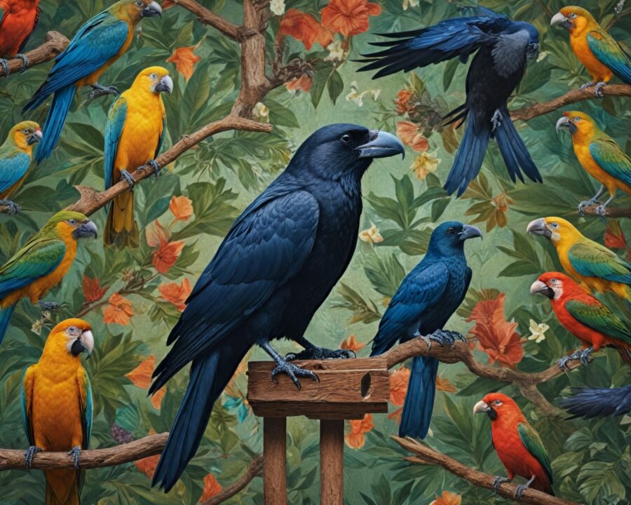 As aves mais inteligentes do mundo e suas habilidades