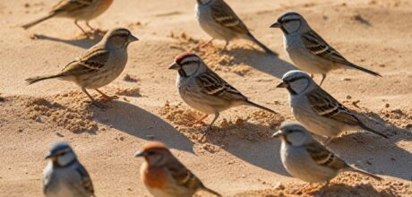 Por que aves tomam banho de areia e seus benefícios