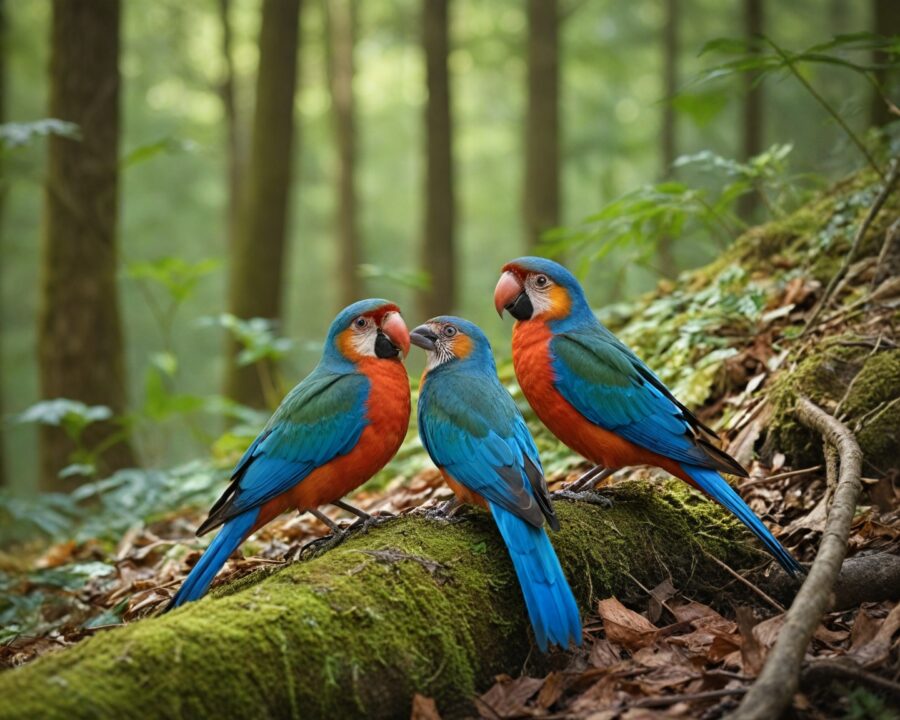 Como funciona a comunicação entre pássaros na natureza