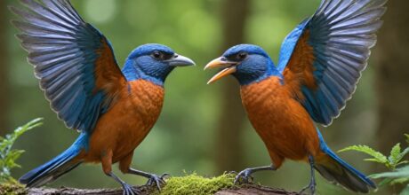 Como as aves escolhem parceiros na natureza