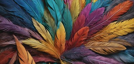 O significado das cores nas penas e suas mensagens