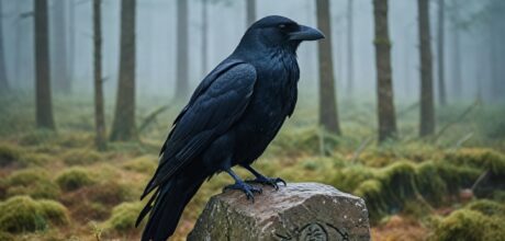 O papel do corvo na mitologia nórdica e seus significados