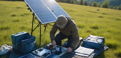 Como montar uma estação de recarga solar em campo: guia completo