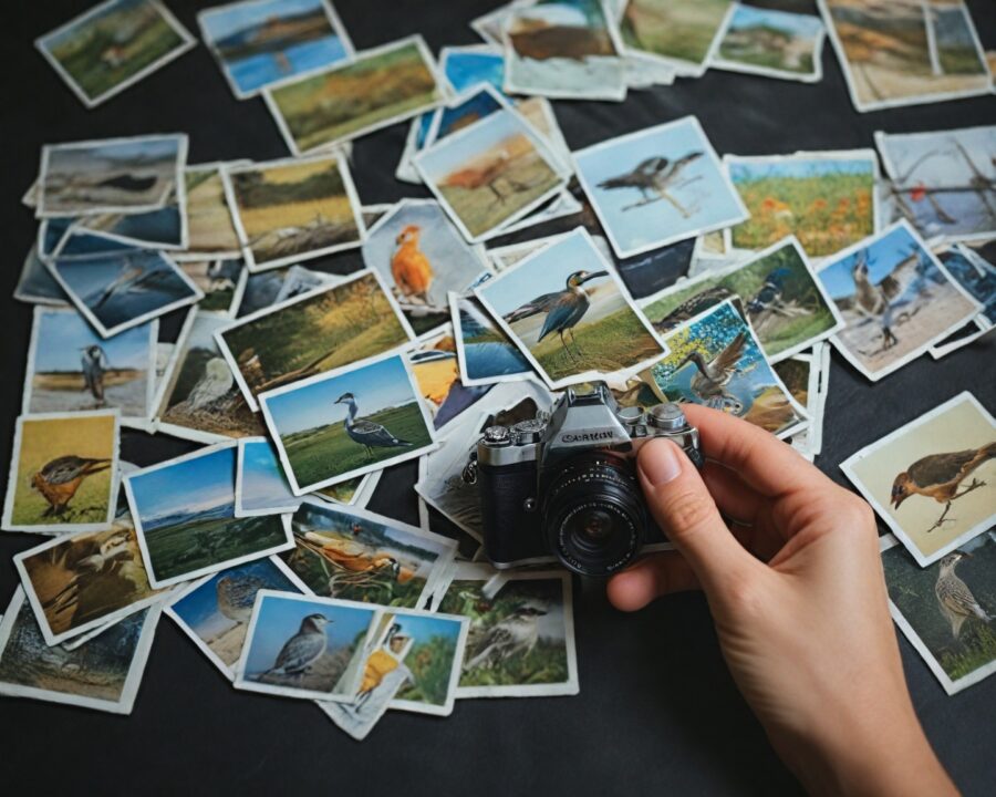 como escolher cartões de memória para fotos de aves