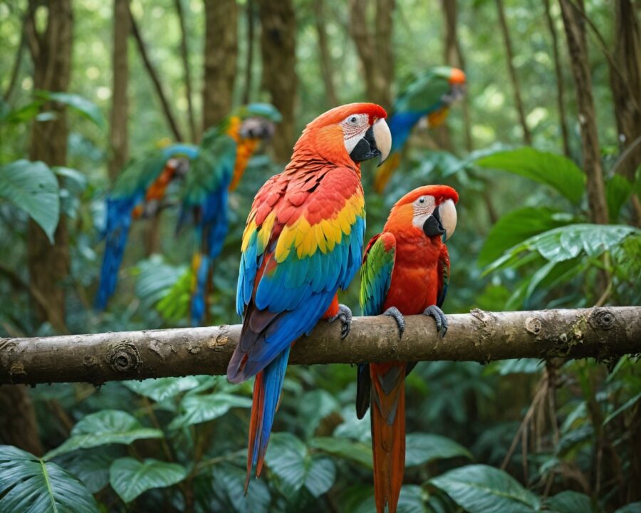 Espécies de aves amazônicas: conheça as mais fascinantes