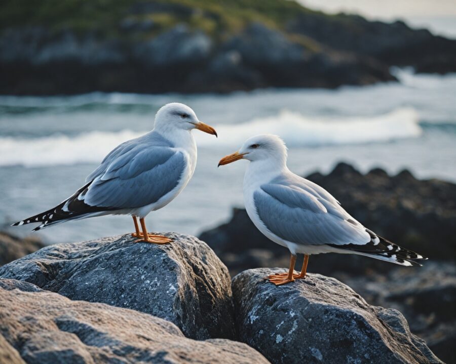 diferenças entre gaivotas e trinta-réis: guia completo