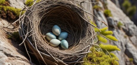 Aves Plataformistas: Estrutura Simples de Ninhos