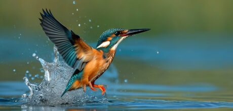 Por que martim-pescador mergulha com precisão cirúrgica